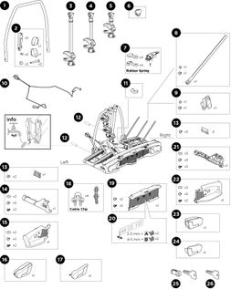 Велокрепление Thule VeloSpace XT 939