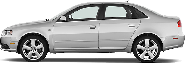 B7 4-дверный Седан с 2004 по 2008 гладкая крыша