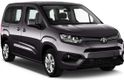 Verso 5-doors MPV from 2019 to 2023 raised rails