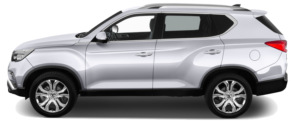  5-дверный SUV с 2017 по 2023 рейлинги