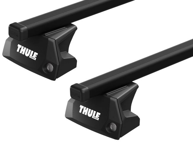 Багажник на интегрированные рейлинги Thule Squarebar Evo для Genesis GV60 (mkI) 2021→ 670:500 - Фото