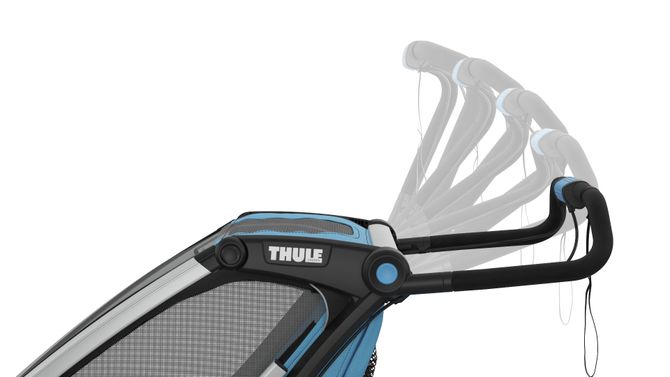 Детская коляска Thule Chariot Sport Double (Blue-Black) 10201015 670:500 - Фото 16