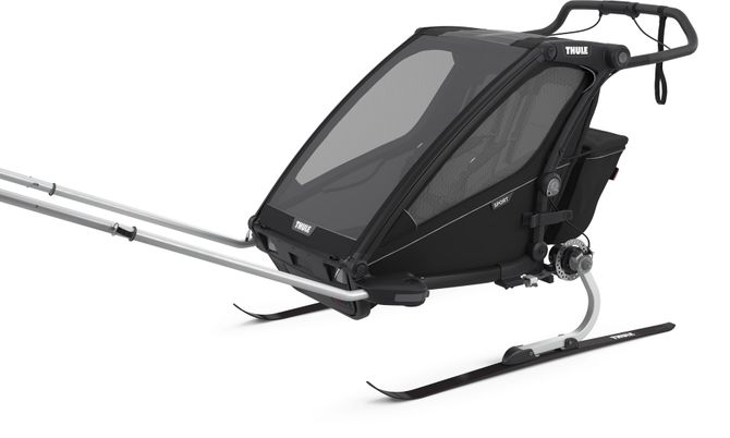 Детская коляска Thule Chariot Sport Double (Midnight Black) 10201023 670:500 - Фото 8