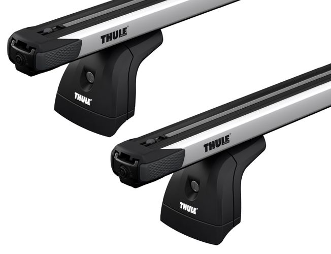 T-slot roof rack Thule Slidebar for Volkswagen Transporter (T5; T6) 2003→ 670:500 - Фото