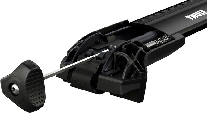 Roof rails rack Thule Wingbar Edge Black (0.95m / 0.86m) 670:500 - Фото 4