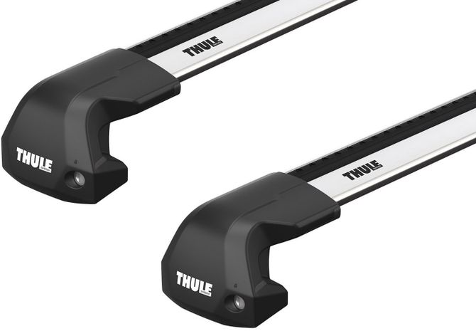 Багажник в штатные места в рейлингах Thule Wingbar Edge для Peugeot 5008 (mkI) 2009-2016 670:500 - Фото