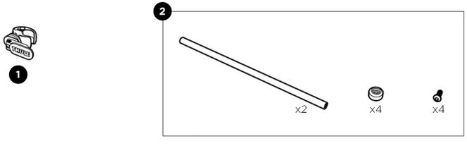 Боковые рамы Thule Pack ’n Pedal Side Frames