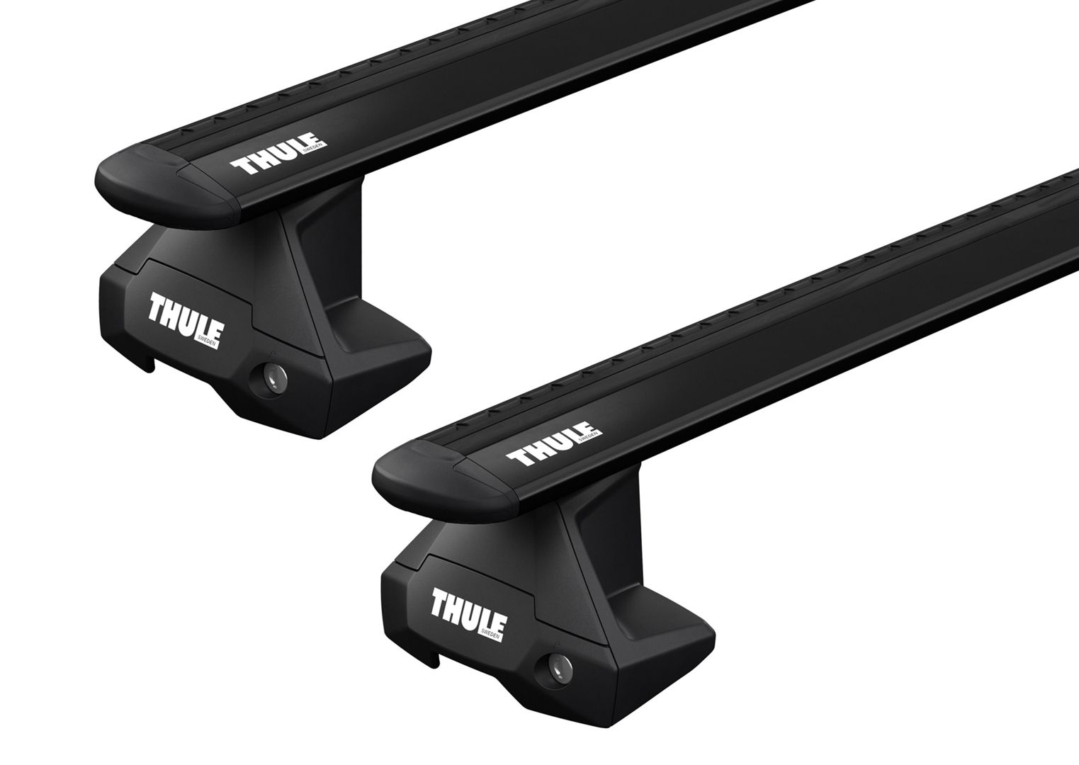 Naked roof rack Thule Wingbar Evo Black for Opel Astra (mkVI)(L 