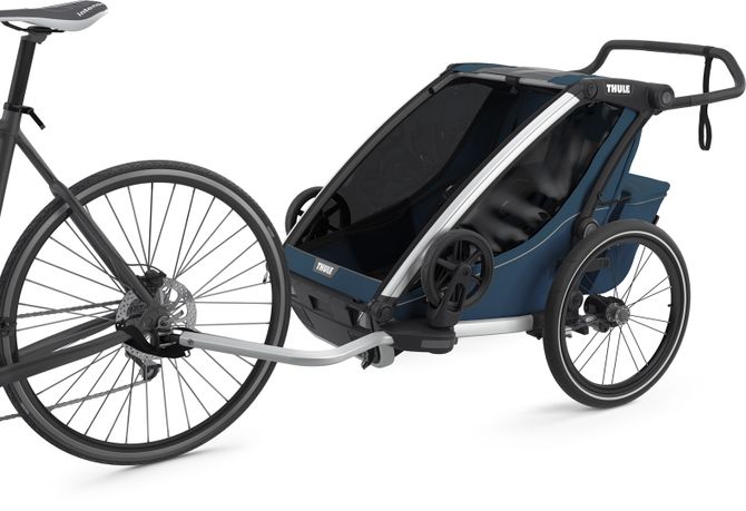 Детская коляска Thule Chariot Cross Double (Majolica Blue) 10202023 670:500 - Фото 2